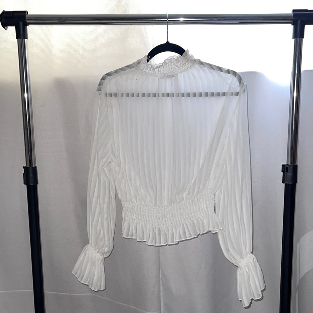 Fashion Nova Mesh Blouse